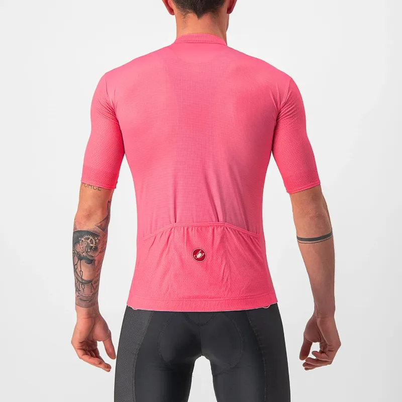 Castelli Giro d'Italia Fuori Short Sleeve Jersey in Rosa Giro-1